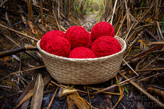 Basket of Yarn by Christina Margaretha