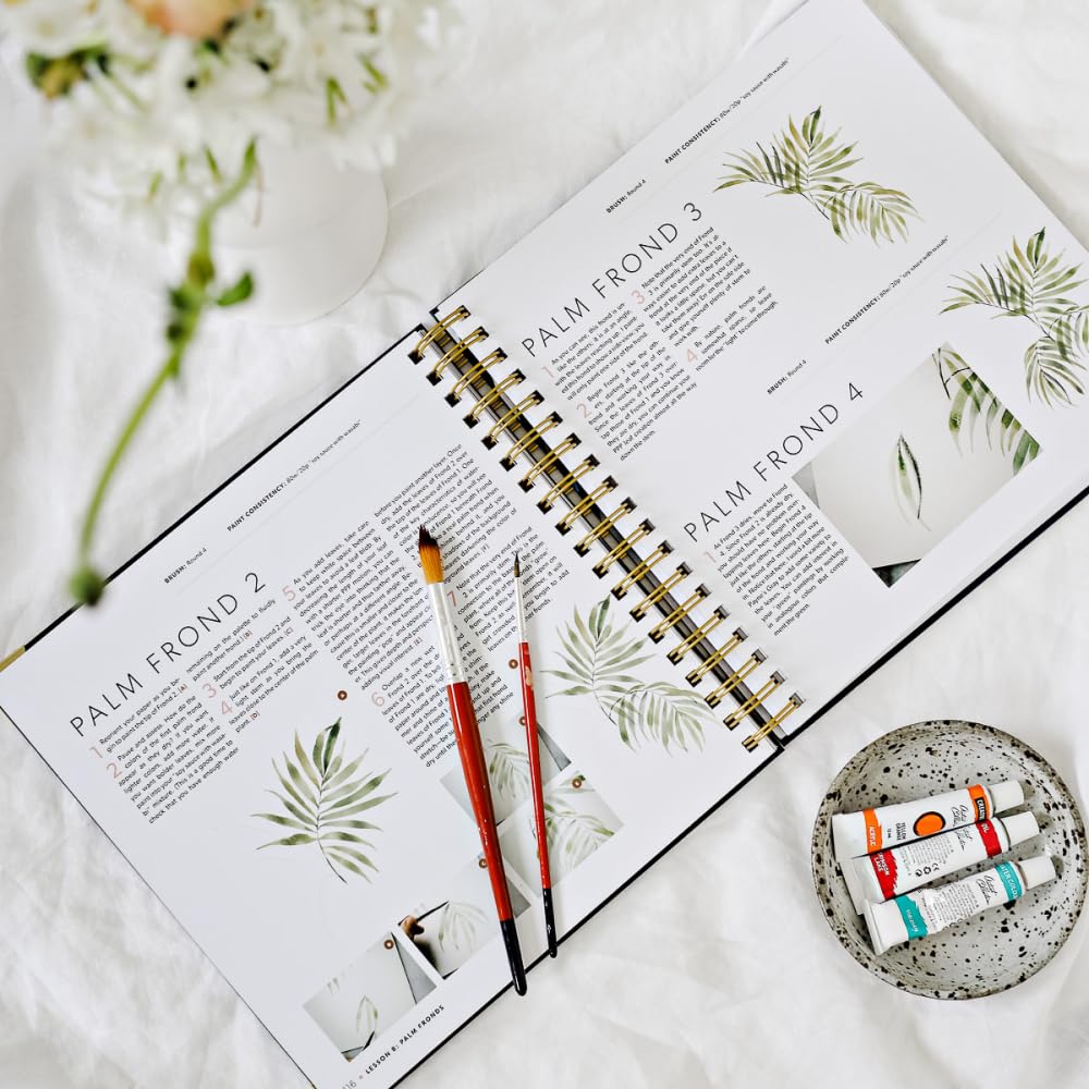 Modern Watercolour Botanicals: A Creative Workshop in Watercolour, Gouache, & Ink