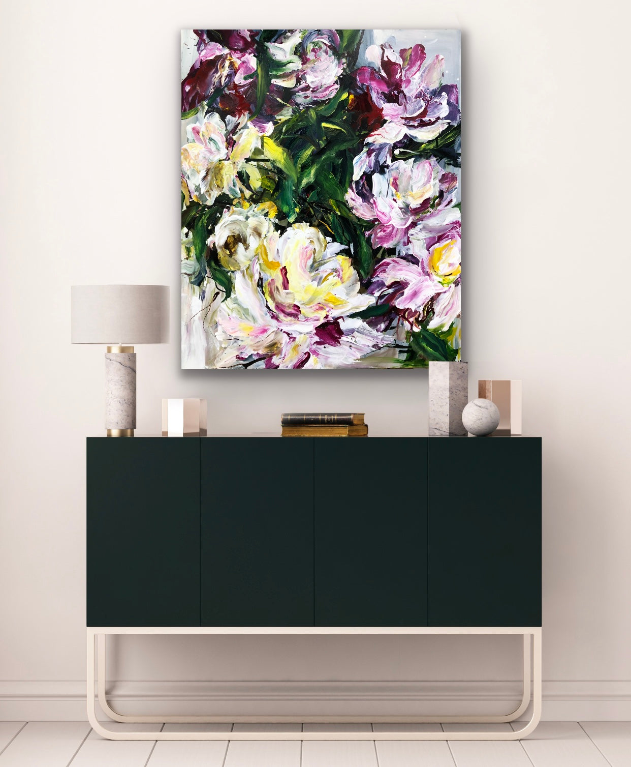 Poetry of Peonies by Denise Lini