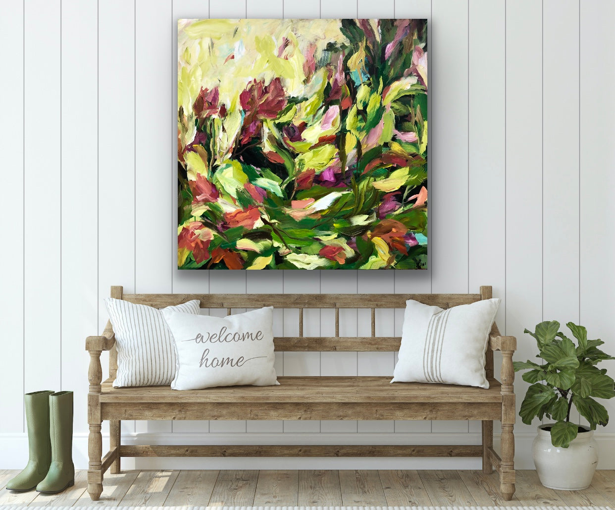 Falling Petals by Denise Lini