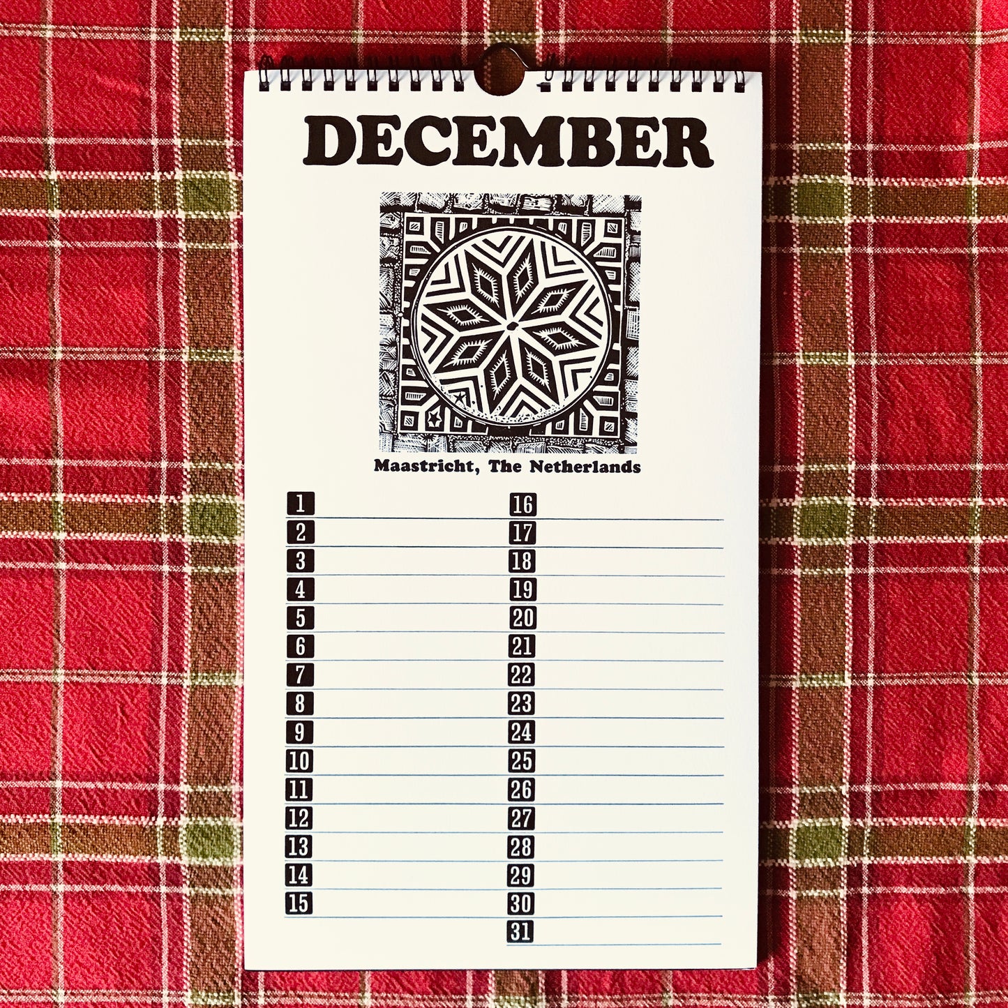 Perpetual Calendar by Jacquie Sullivan