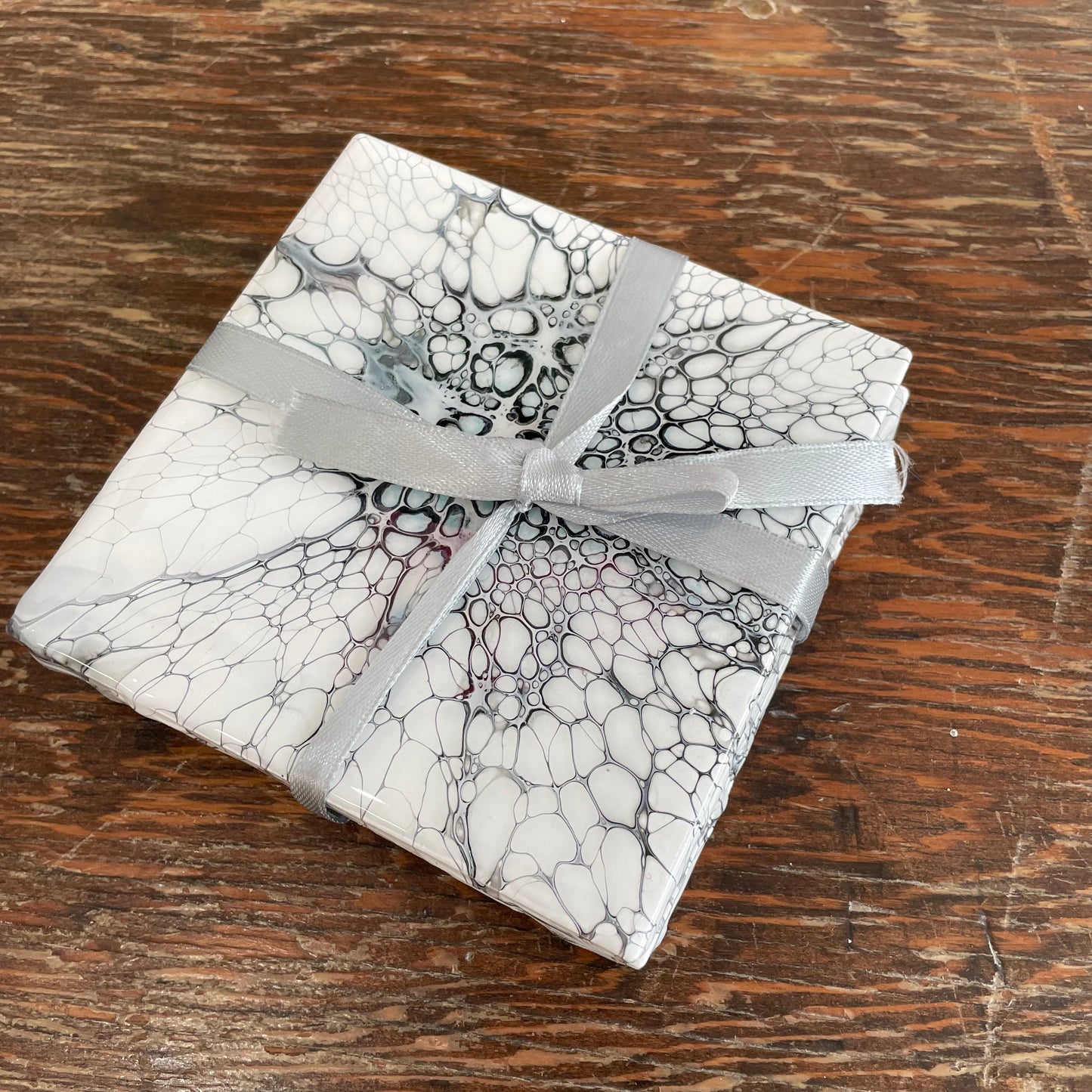 Colour Pop Coasters by Mary Perkins