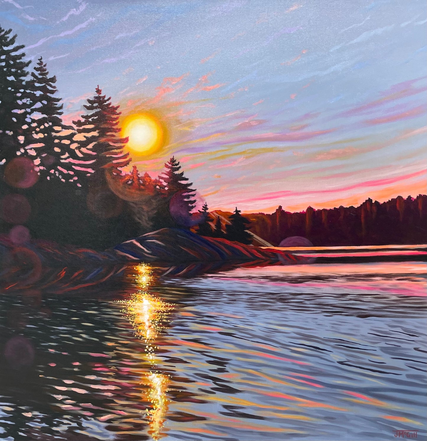 Sunlit Serenity by Jaime McGill