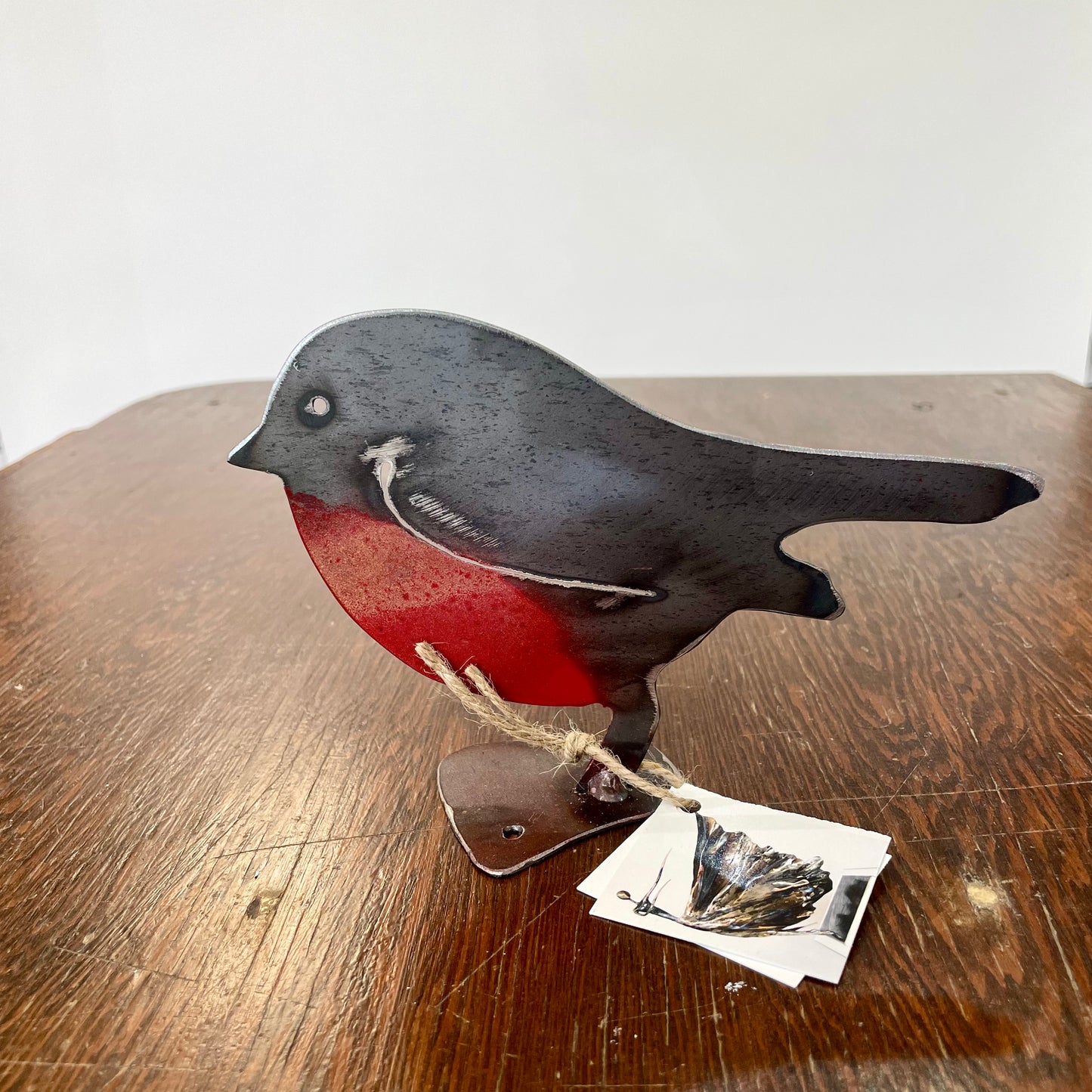 Robin Metal Sculpture by Daniella Boerhof