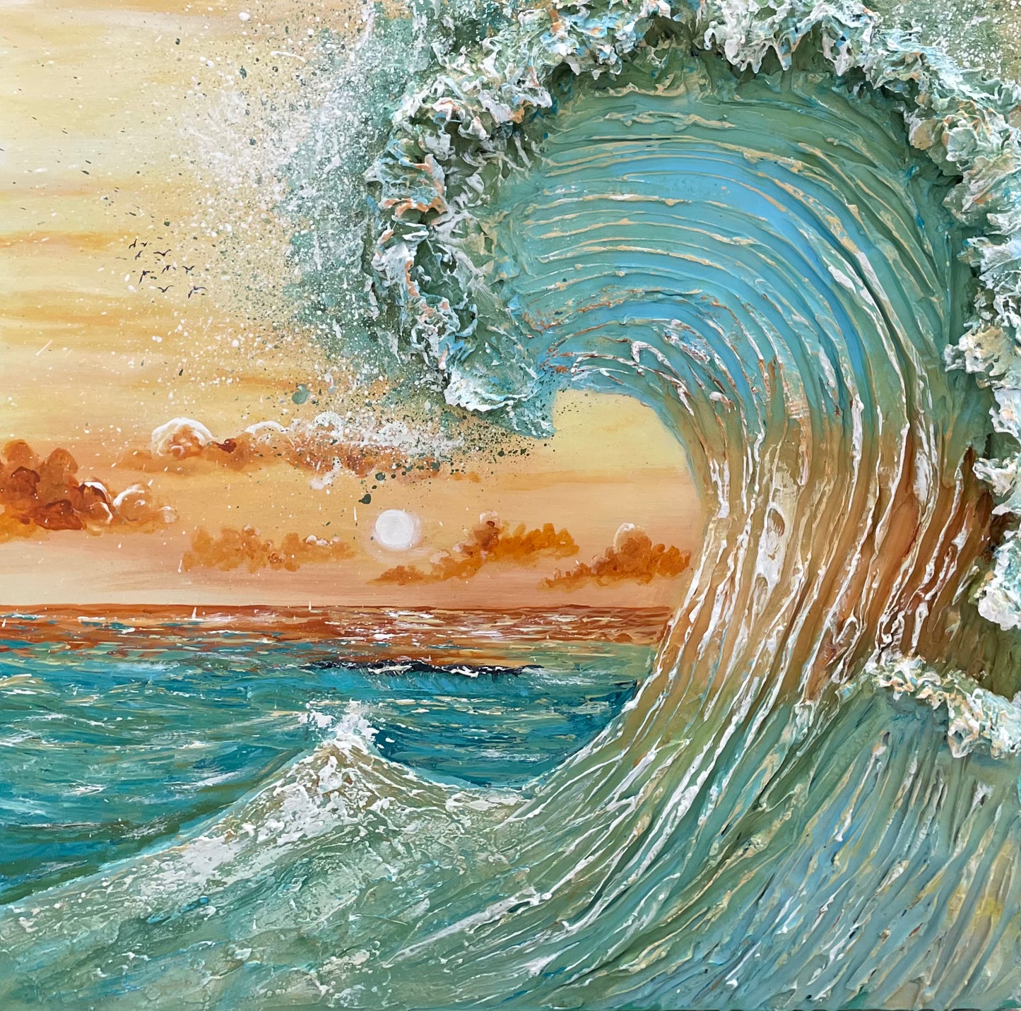 Coastal Dreams by Courtney Mixed Studios 