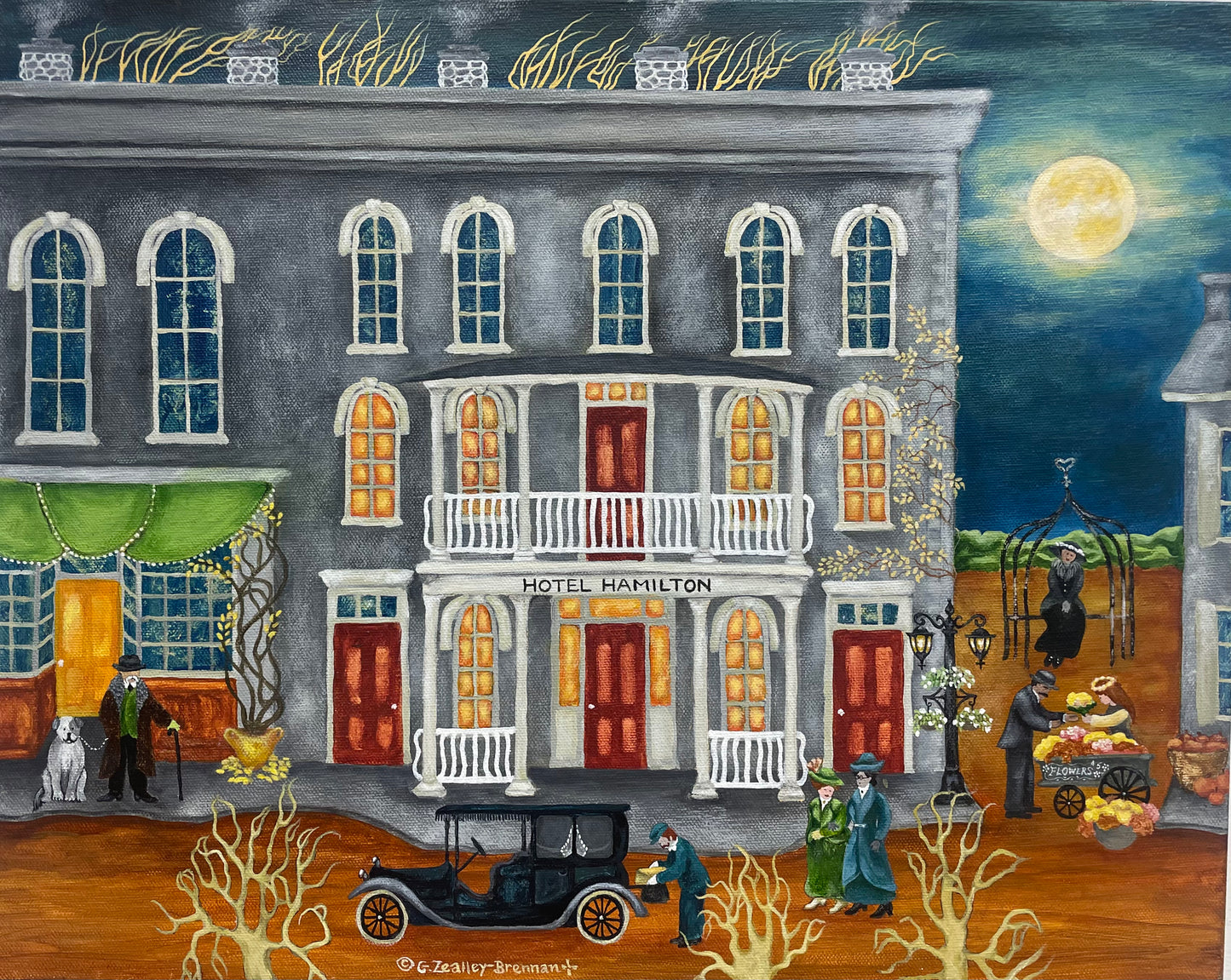 Hotel Hamilton by Gail Zealley-Brennan