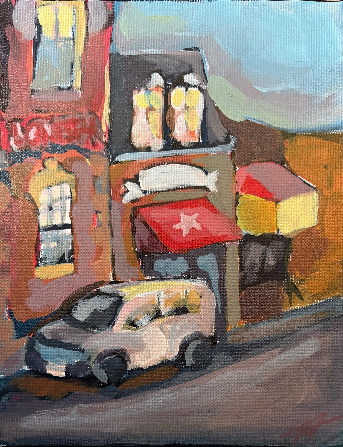 Fire Hall by Marie - Kids Juried Art Show