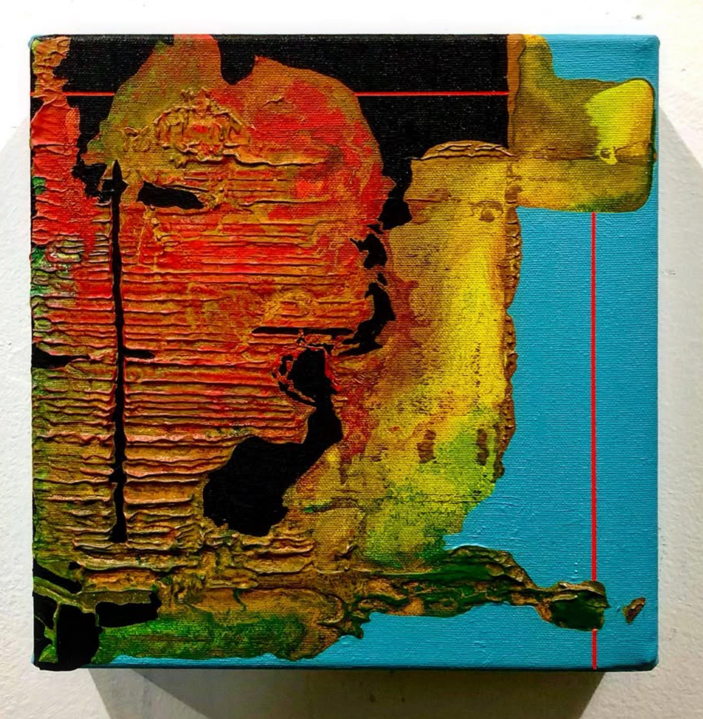Old Garden Wall No 2. by Michael J Black