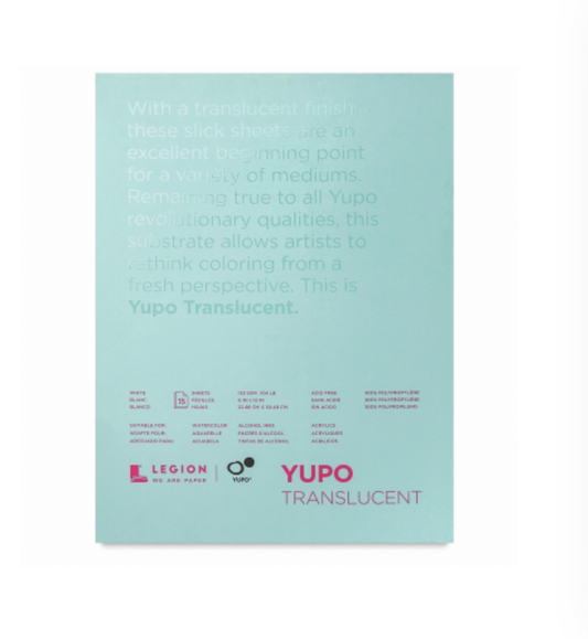 Yupo Trans. Pad 9×12-15 sheets