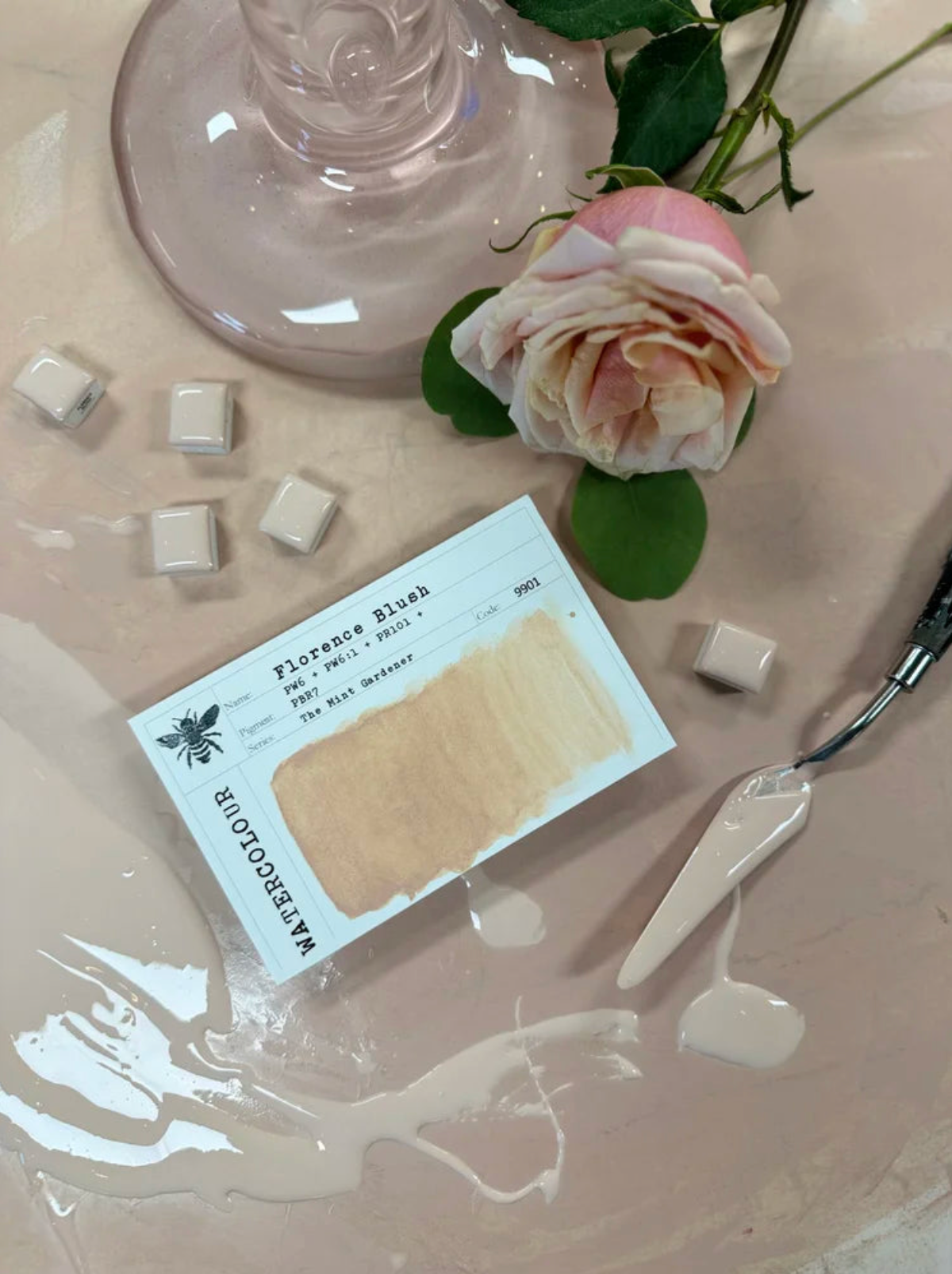 Stoneground - Florence Blush (Synthetic - Half Pan)