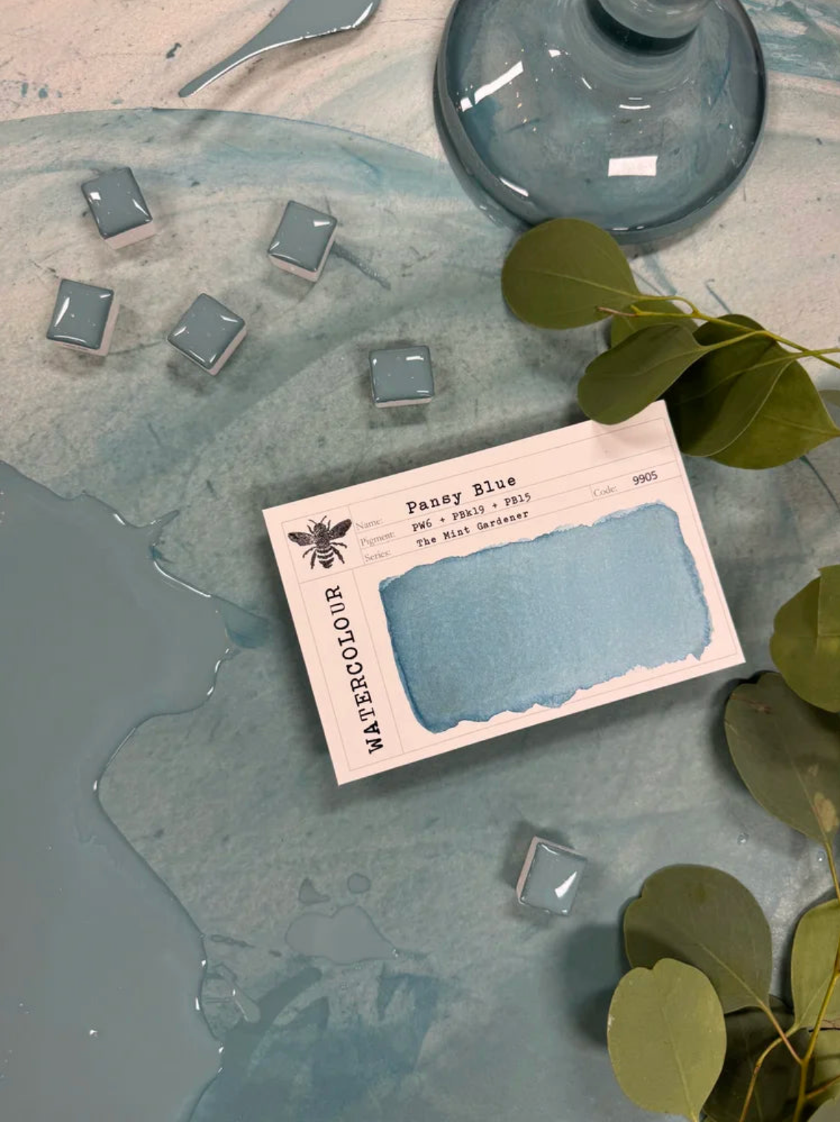 Stoneground - Pansy Blue (Synthetic - Half Pan)