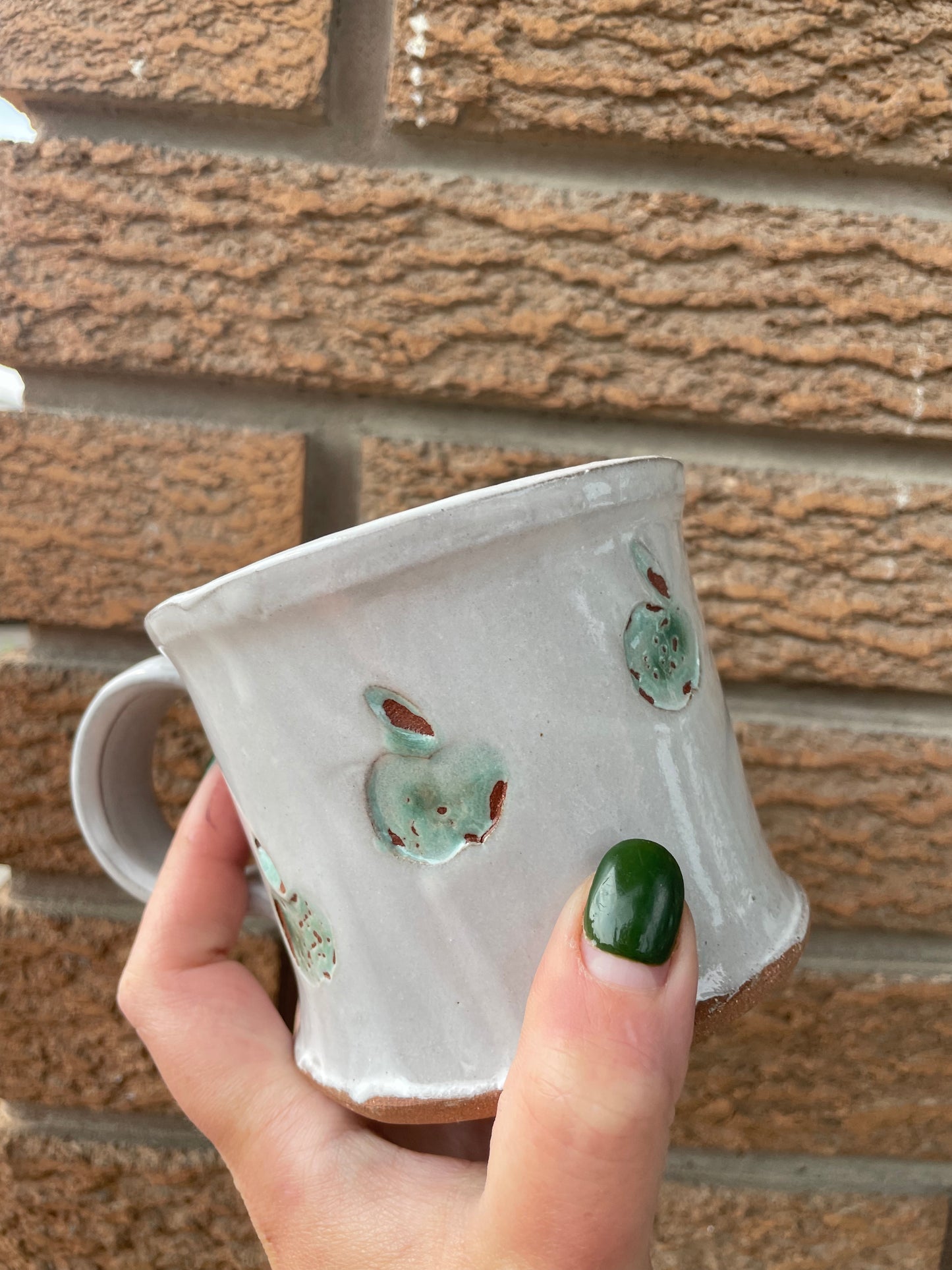 Apple Mugs Cups by Cathy Lombard