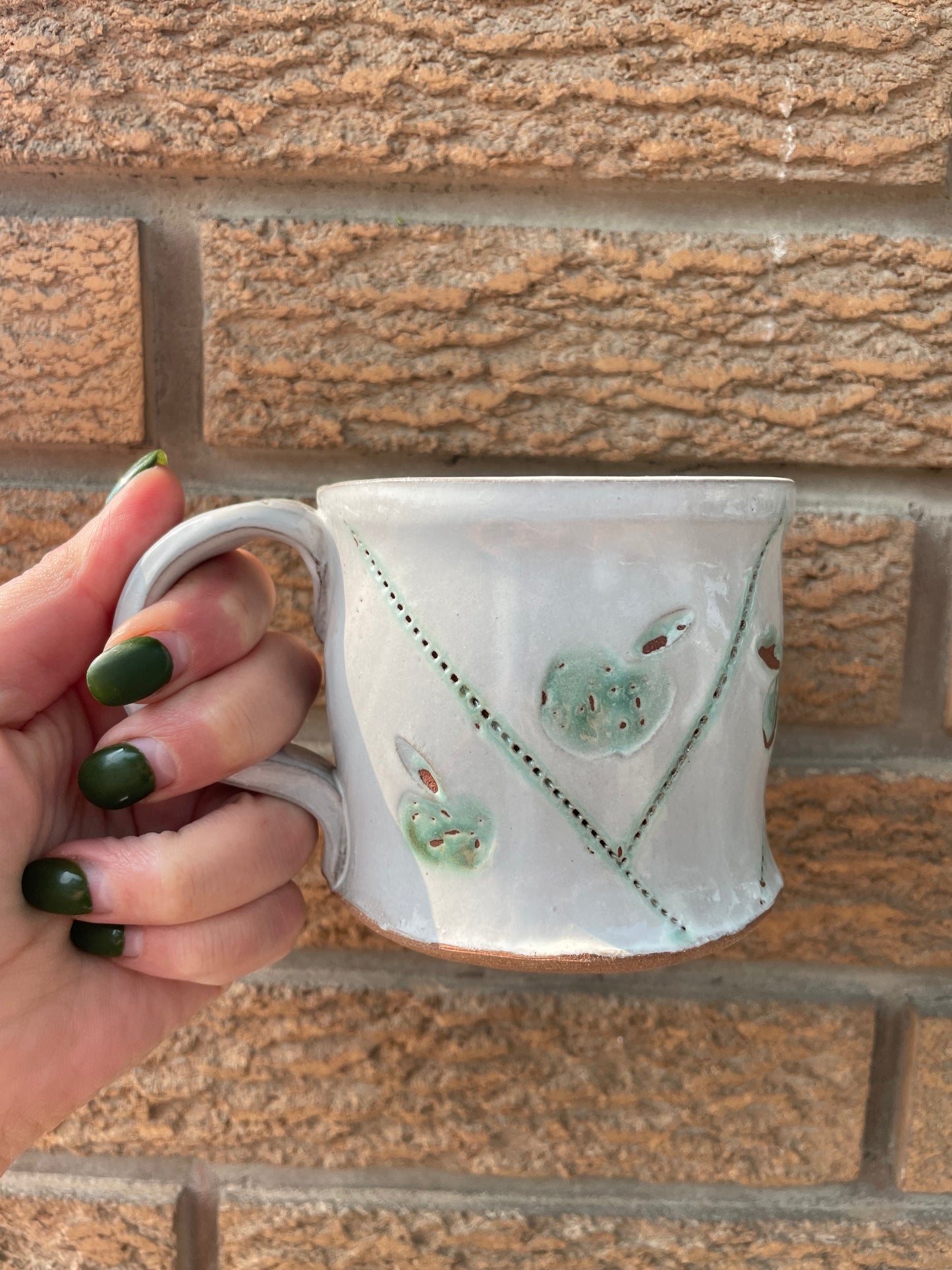 Apple Mugs Cups by Cathy Lombard