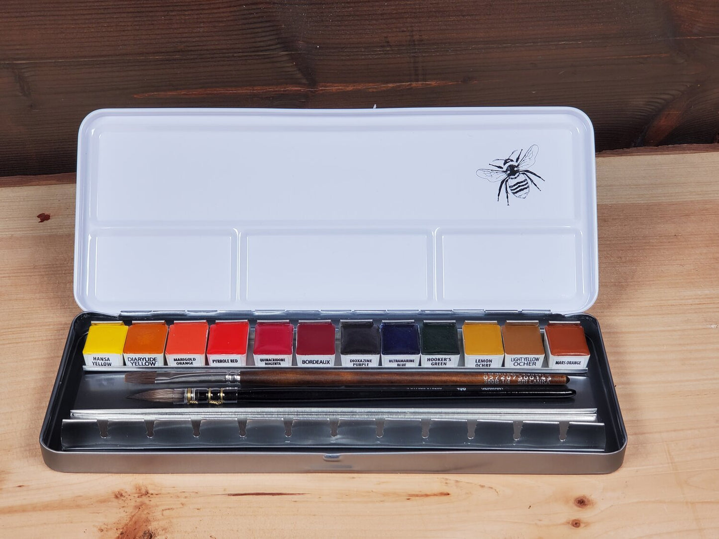 Empty 24 Pan Watercolour Box