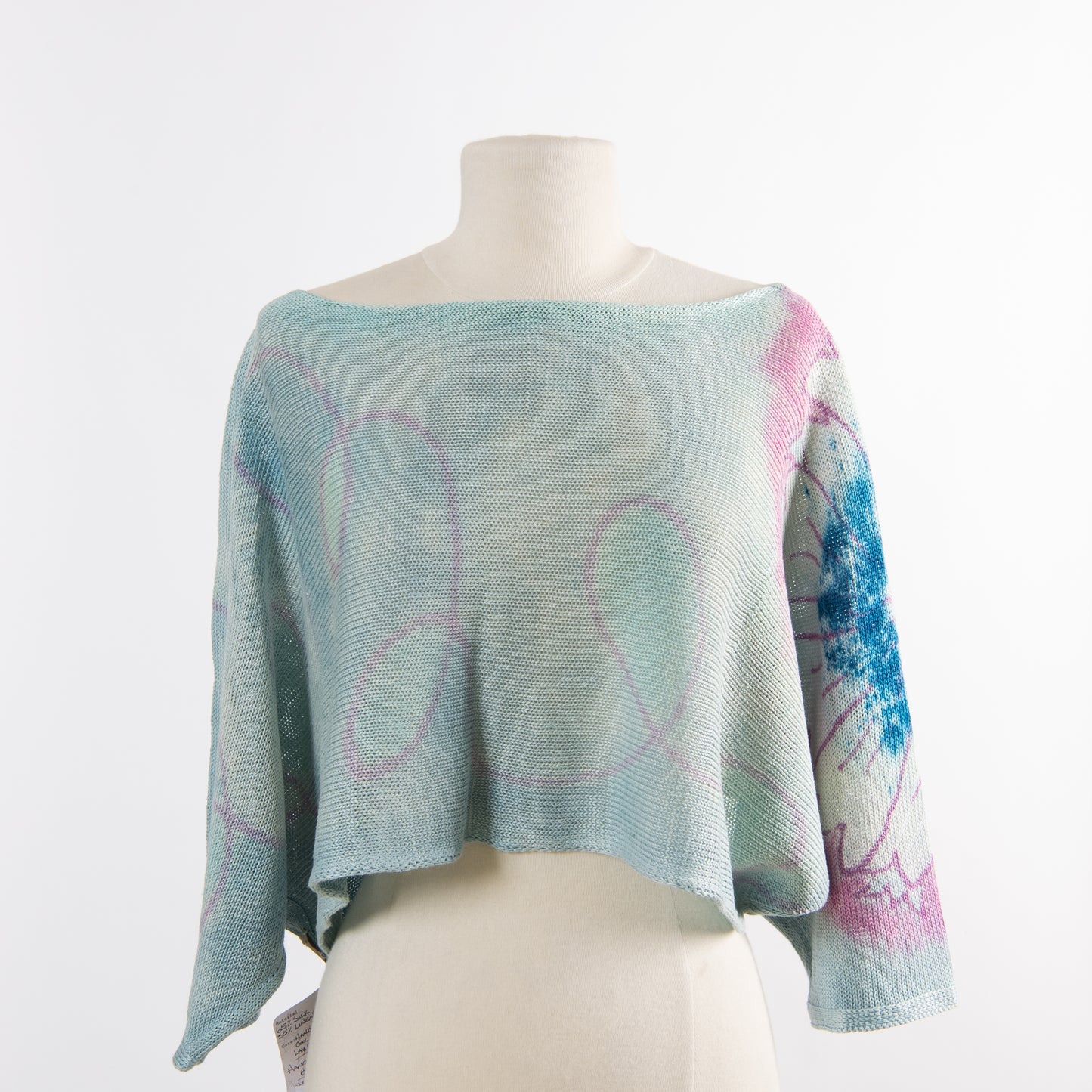 The Box Top - Hand Painted Sweater by Alison Gauthier