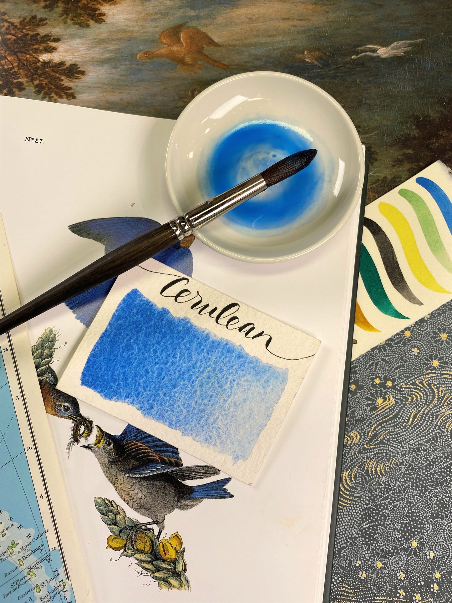 Stoneground - Cerulean (Synthetic - Half Pan)
