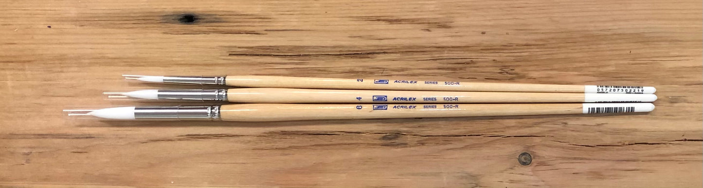 H.J Acryloil® Acrylic Brush - SERIES 500R Round