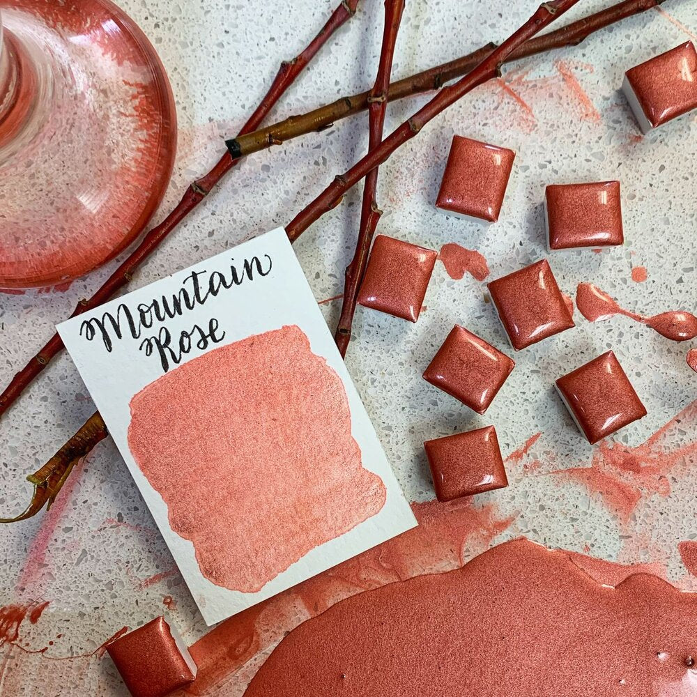 Stoneground - Mountain Rose (Color perlado - Half Pan)