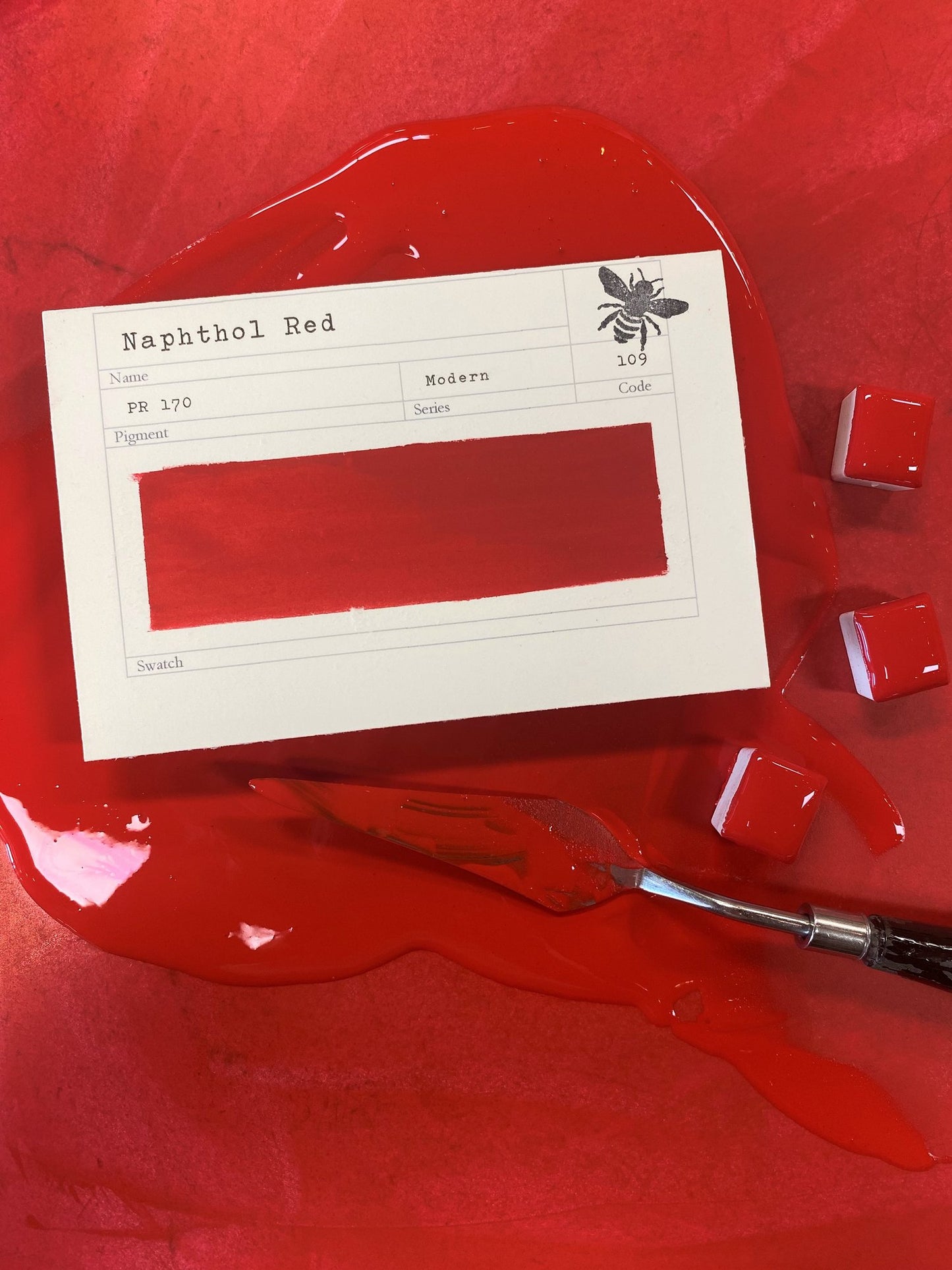 Stoneground Gouache - Naphthol Red