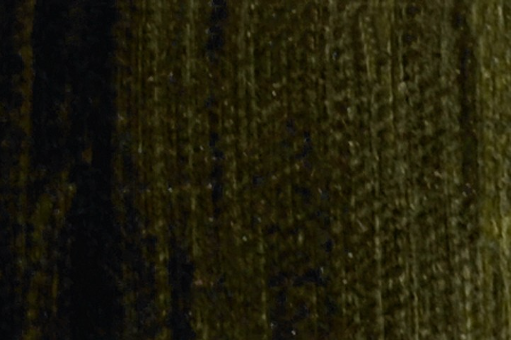 Peinture à l'huile vert olive de Kama Jodoin