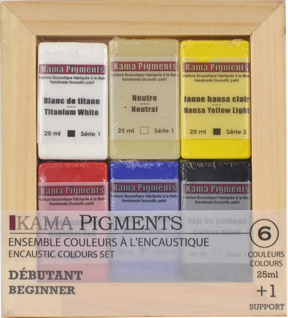 Ensemble d'encaustique pour débutants Kama