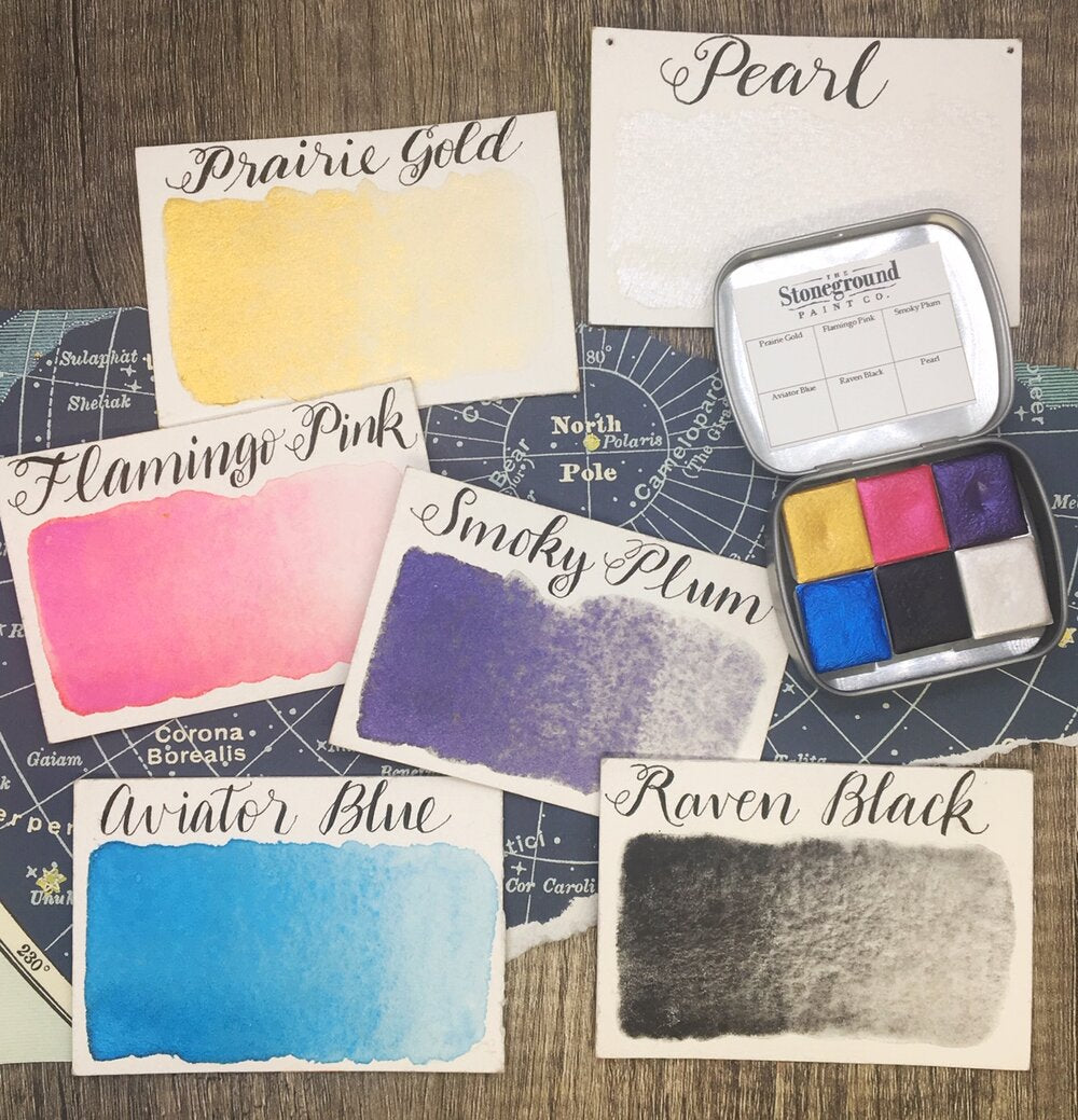 Stoneground Small Pearlescent Galaxy Palette