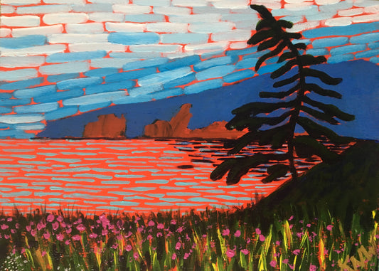 Windswept Pine by Karen Neu Wideman