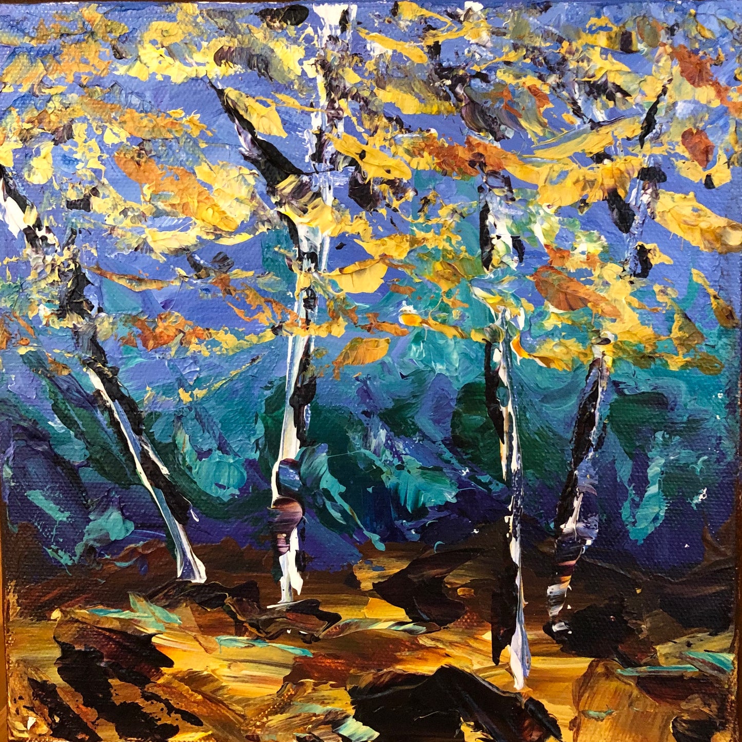 Birch 4 by Janet Clattenburg
