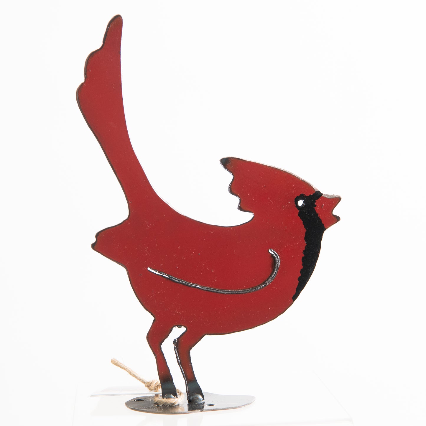Cardinal Sculpture by Daniella Boerhof