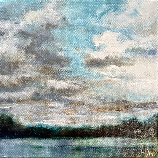 Skyscape no. 9 by Elena Dinissuk - SOLD