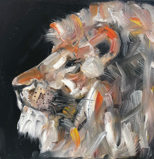 Lion by Moses Salihou