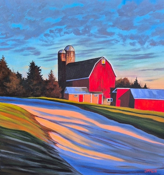 Crimson Glow by Jaime McGill