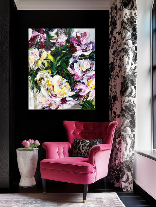 Poetry of Peonies by Denise Lini