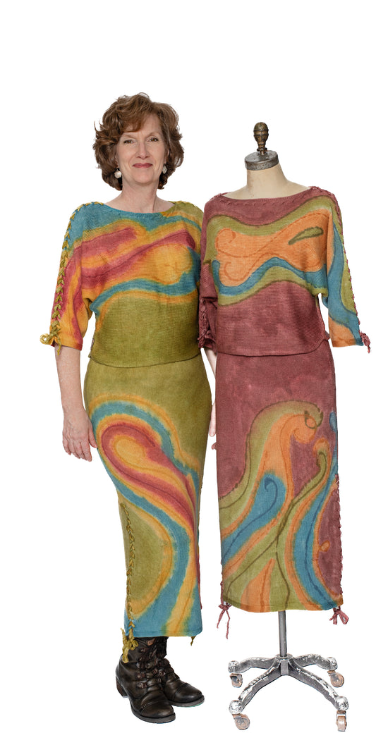 Laced Up Hipster Pull Over by Alison Gauthier