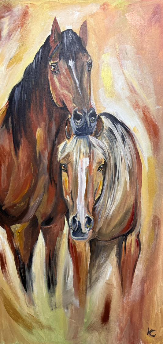 A Lovely Moment at Sunset by Vanessa Cuartas