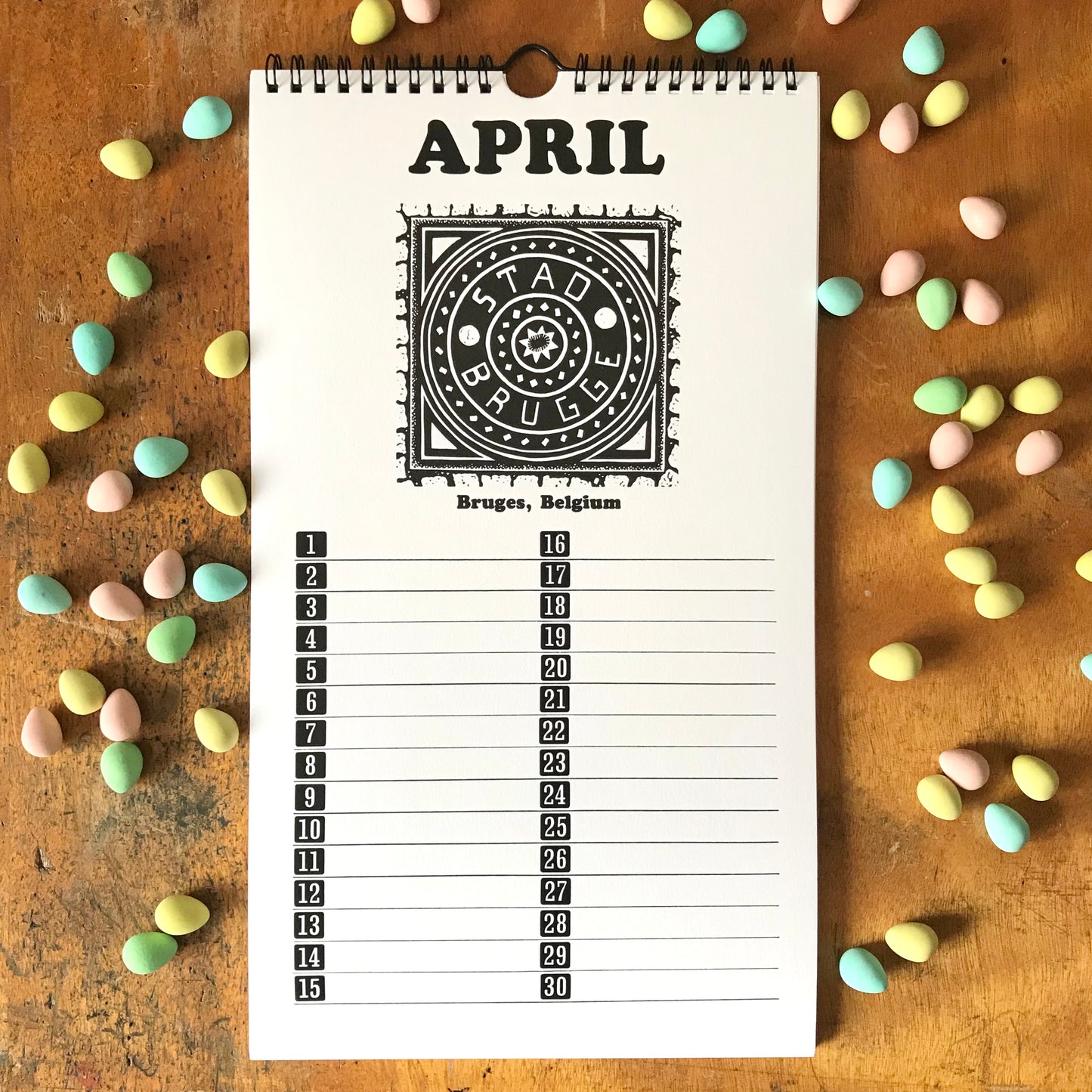 Perpetual Calendar by Jacquie Sullivan