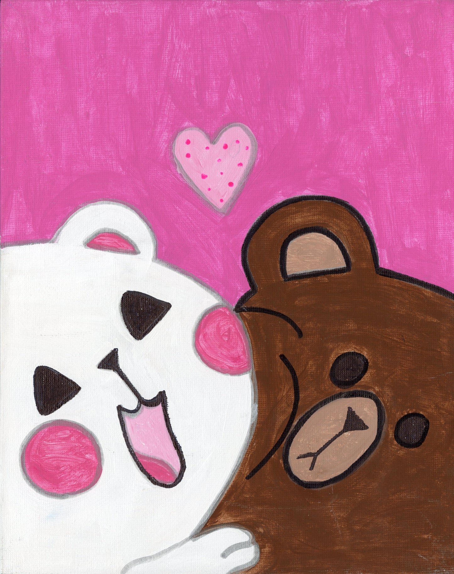 Bear Hug by Madelyn - Kids Juried Art Show