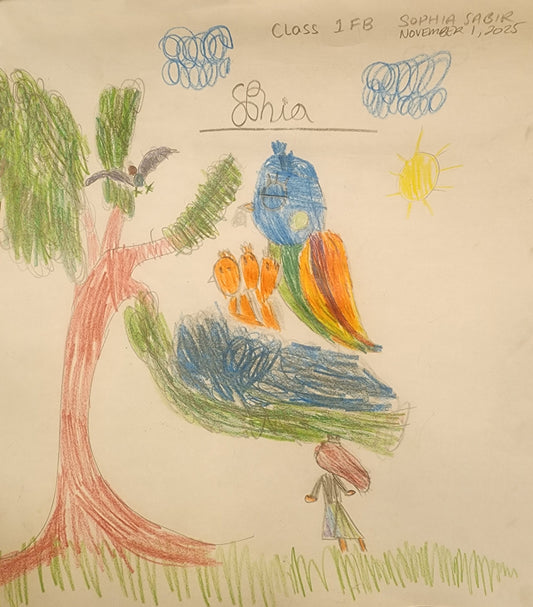 Birds of A Girl by Sophia - Kids Juried Art Show