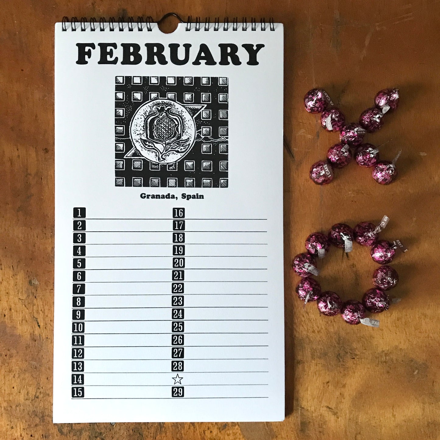 Perpetual Calendar by Jacquie Sullivan