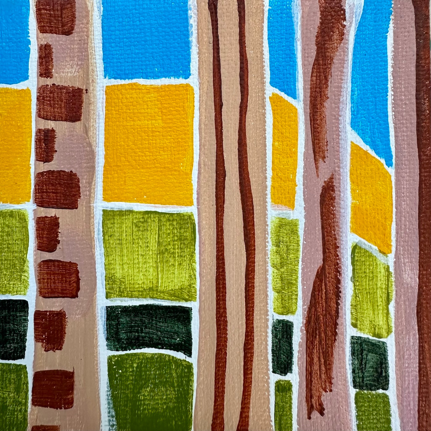 Forest Trees #7 by JudyBlue Anderson