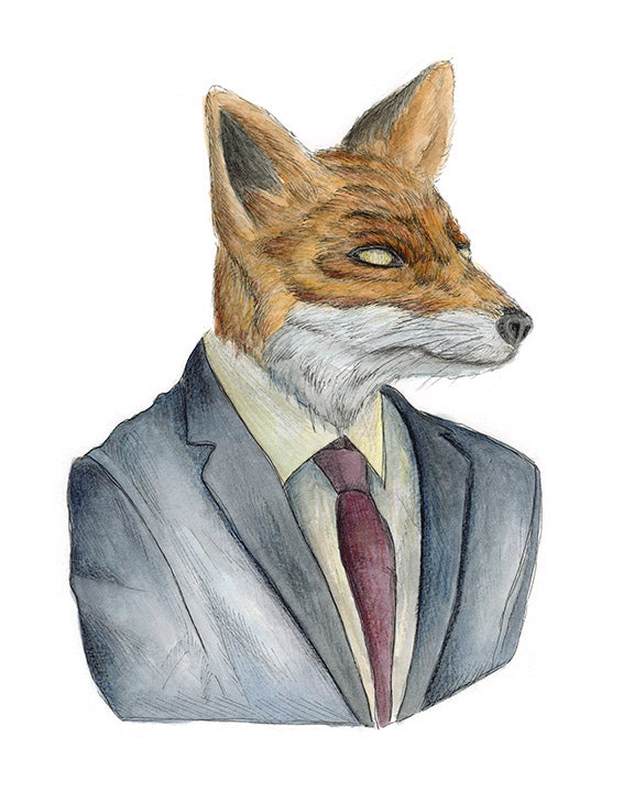 Different Face, Same Suit - Artist Cards by Simon Pellerin
