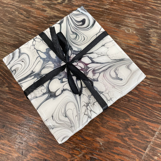 Colour Pop Coasters by Mary Perkins