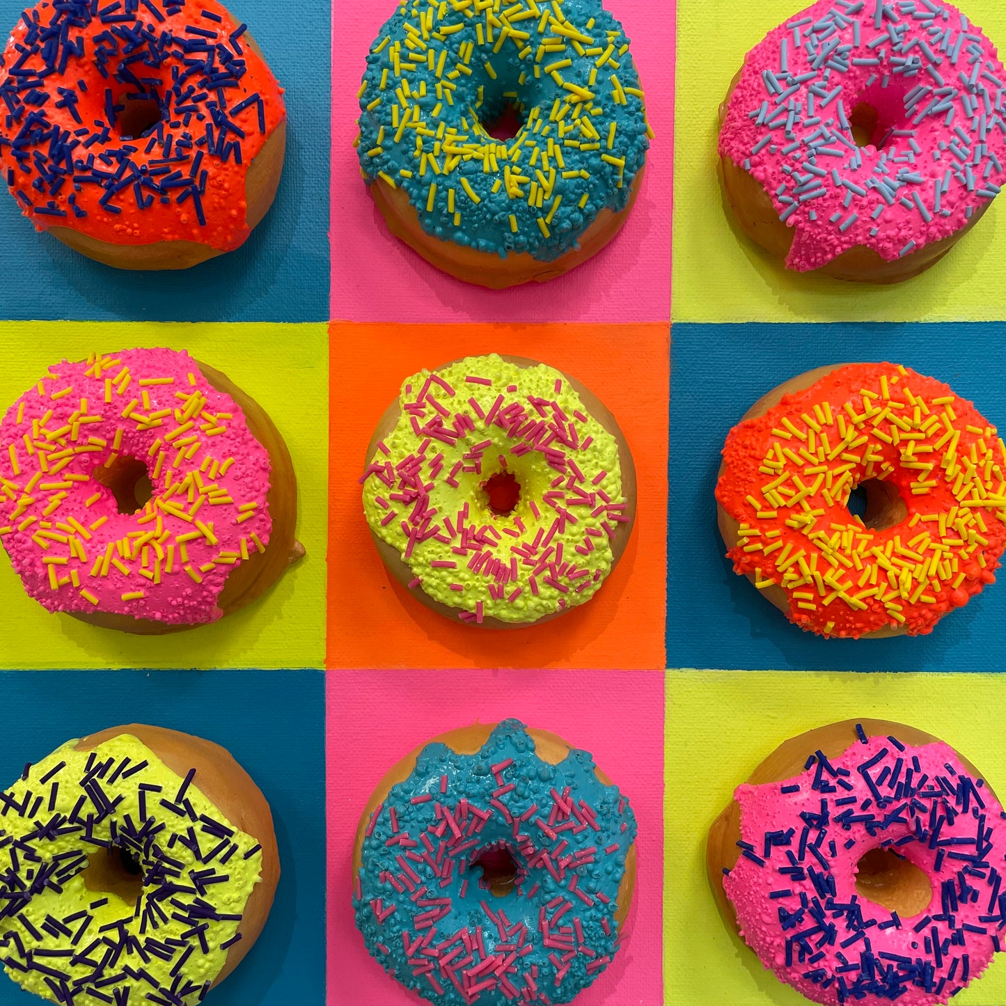 Donut Warhol by Courtney Mixed Studio