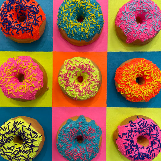 Donut Warhol de Courtney Mixed Studio