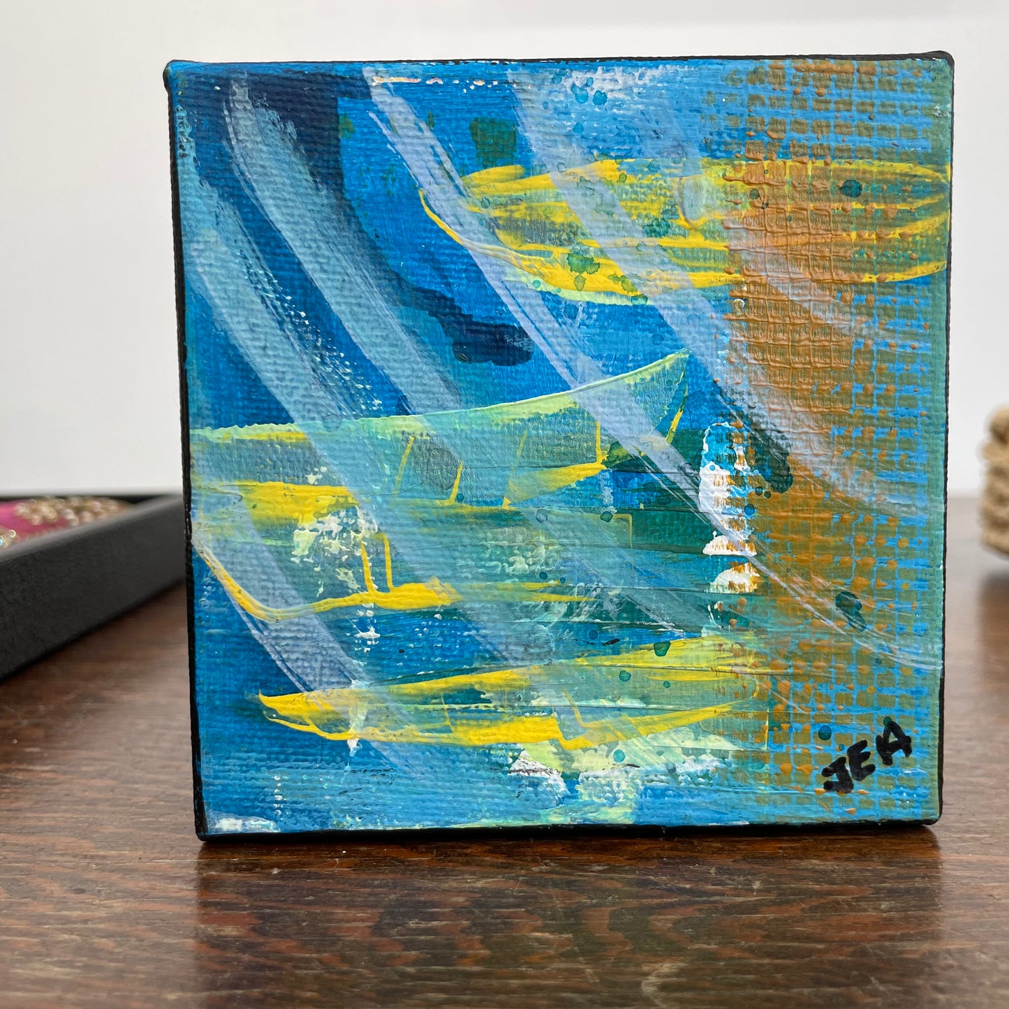 Mini Abstract #8 by JudyBlue Anderson