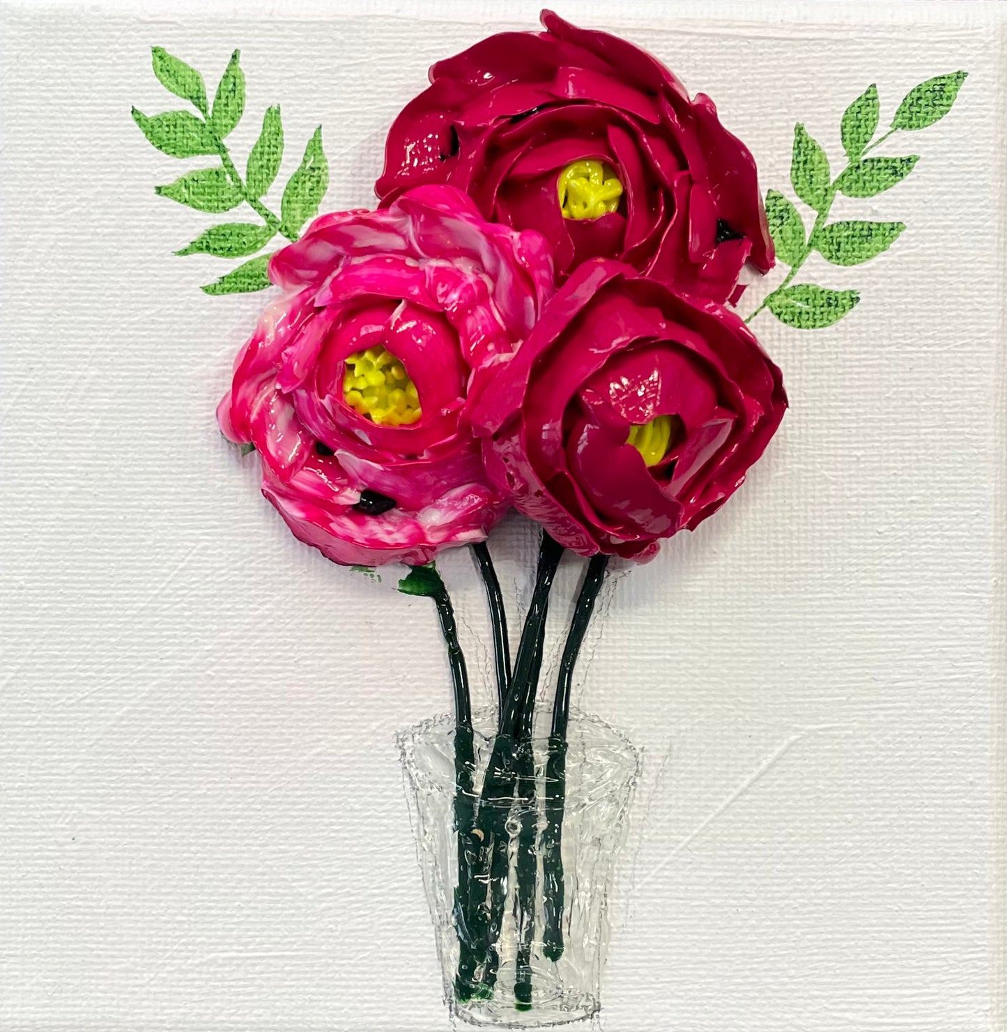 Burst Of Peonies by Courtney Mix Studio