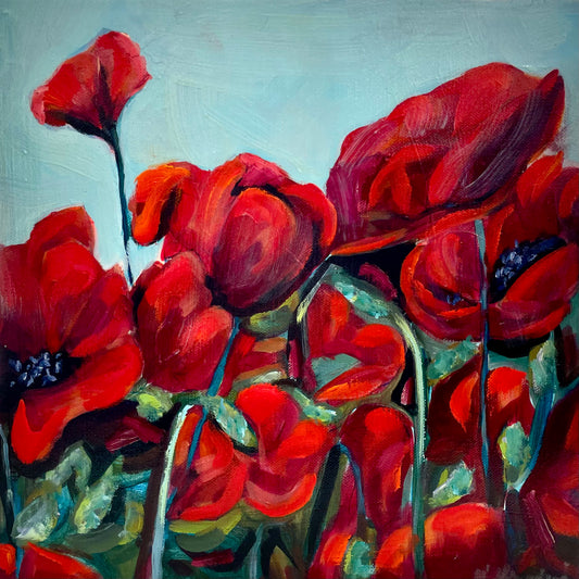 Ditch Poppies of Uxbridge by Kerry Vee