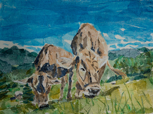 Serenidad de la vaca por Kate Greenway