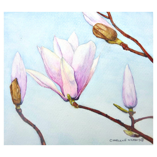 Blooming Glory I by Charlene Nickels
