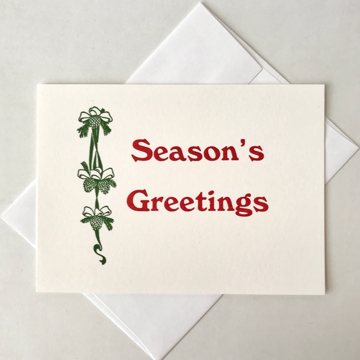 Seasons Greetings Card by Jacquie Sullivan